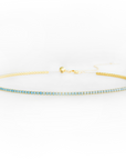 Sparkly Choker - Turquesa