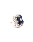 Natural Sapphire Blooming Flowers - Small