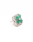 Natural Emerald Blooming Flowers - Small