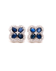 Natural Sapphire Blooming Flowers - Large