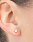 Martini Moissanite Studs