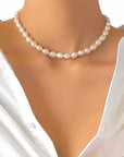 Larger Baroque Pearl Necklace