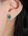 Cutest Emerald Studs