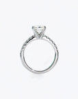 Classic Radiant Moissanite Engagement Ring - 925