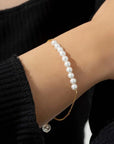 Cute Pearl Bracelet - Gold or Silver