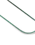 Classic Tennis Necklace - Emerald