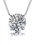 Moissanite Solitaire Necklace